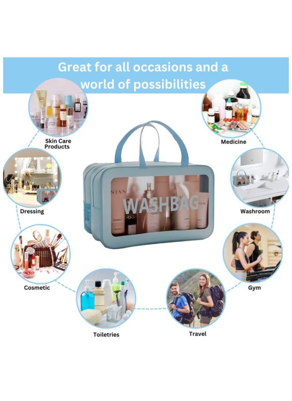 Upgraded Travel Toiletry Bag for Women & Men - Image 4